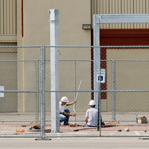 how long can i lease the temporary fence for my construction site or event in Woodland Hills KY